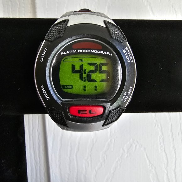 Men's Water Resistant Stainless Steel Base Back Watch - Picture 3 of 15